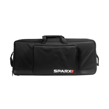 Sparx soft travel case on white background 